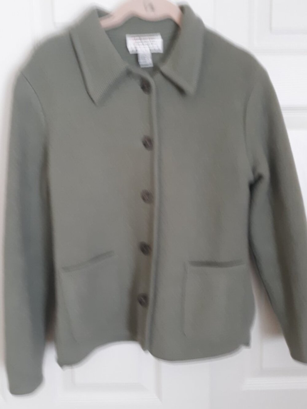 Vintage Talbots Womans Petite Wool Jacket EUC - Picture 1 of 4